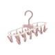 thumbnail image 2 of pstuiky Tendedero portátil plegable con 20 pinzas giratorias para ropa interior y calcetines. Percha multiusos para lavandería interior y exterior., 2 of 6