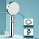 thumbnail image 3 of Cabezal de ducha, accesorios de baño, baño doméstico, ducha de baño supercargada, ducha de baño doméstica, cabezal de ducha de lluvia súper fuerte, cabezal de ducha de baño, 3 of 4