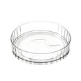 thumbnail image 2 of Clear Rotating Organizer Tray, Plastic Lazy Susan for Kitchen Spices and Bathroom Cosmetics, 2 of 6