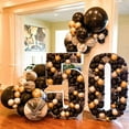 thumbnail image 3 of 100 Pack 10 Inch Black Helium Balloons, Black Helium Balloons, 3 of 5