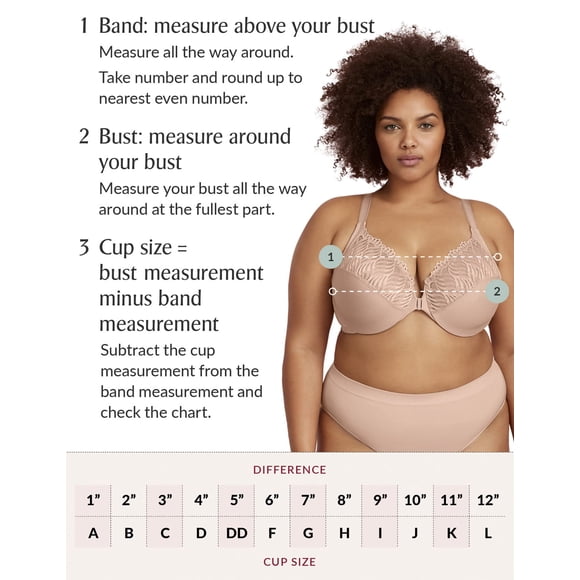 Glamorise Women's White Total Control Custom Support Sports Bra - 44 B