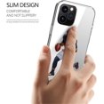 thumbnail image 2 of Étui de Téléphone Jun Cover Champs Antichoc 1 Rouleau de Protection Accessoires TPU Compatible avec iPhone 14 Pro 6.1 Pouces, 2 of 5