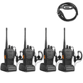 thumbnail image 1 of Baofeng BF-888S Two Way Radio 5W 400-470MHz Walkie Talkie Handheld Radios USB Programming Cable 4pcs, 1 of 5