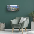 thumbnail image 3 of Canvas Wall Art - John Bradley 'Dawn in the Warrumbungles' Wall Art for Living Room, Bedroom, or Office Décor by Trademark Fine Art - 47 x 24 Inches, 3 of 4