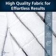 thumbnail image 4 of Mainstays Microfiber Kitchen Towels, Absorbent Cleaning Cloths, 15" x 25" White 4 pack, 4 of 10