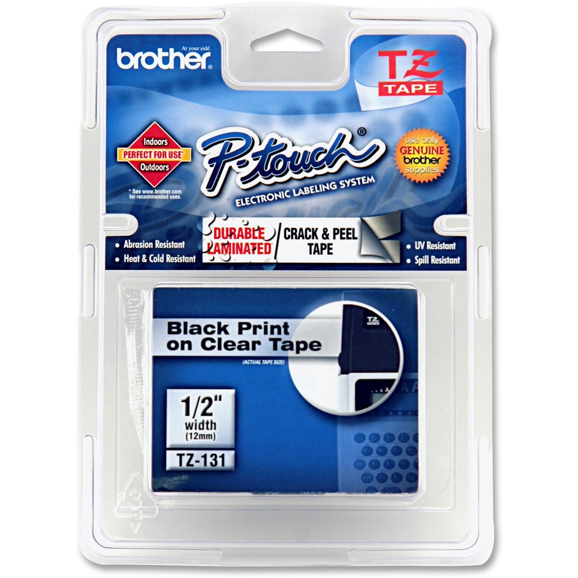 Brother TZ131 Laminated Tape Cartridge