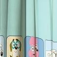 thumbnail image 4 of Bluey Friends Forever 2 Panels Drapes Set - 63 Inch Long - Official Bluey Home Décor, 4 of 4