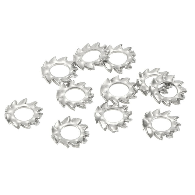 Lot de 40 Rondelles Externes, Rondelles en Acier Inoxydable M2.5 304 pour Équipement de Fixation, Argent