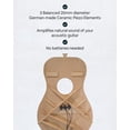 thumbnail image 2 of Journey Instruments Pastilla acústica piezoeléctrica pasiva - EP001K Tres elementos de pastilla pasiva equilibrada de fabricación alemana - Pastilla piezoeléctrica para guitarras acústicas (cerámica), 2 of 4