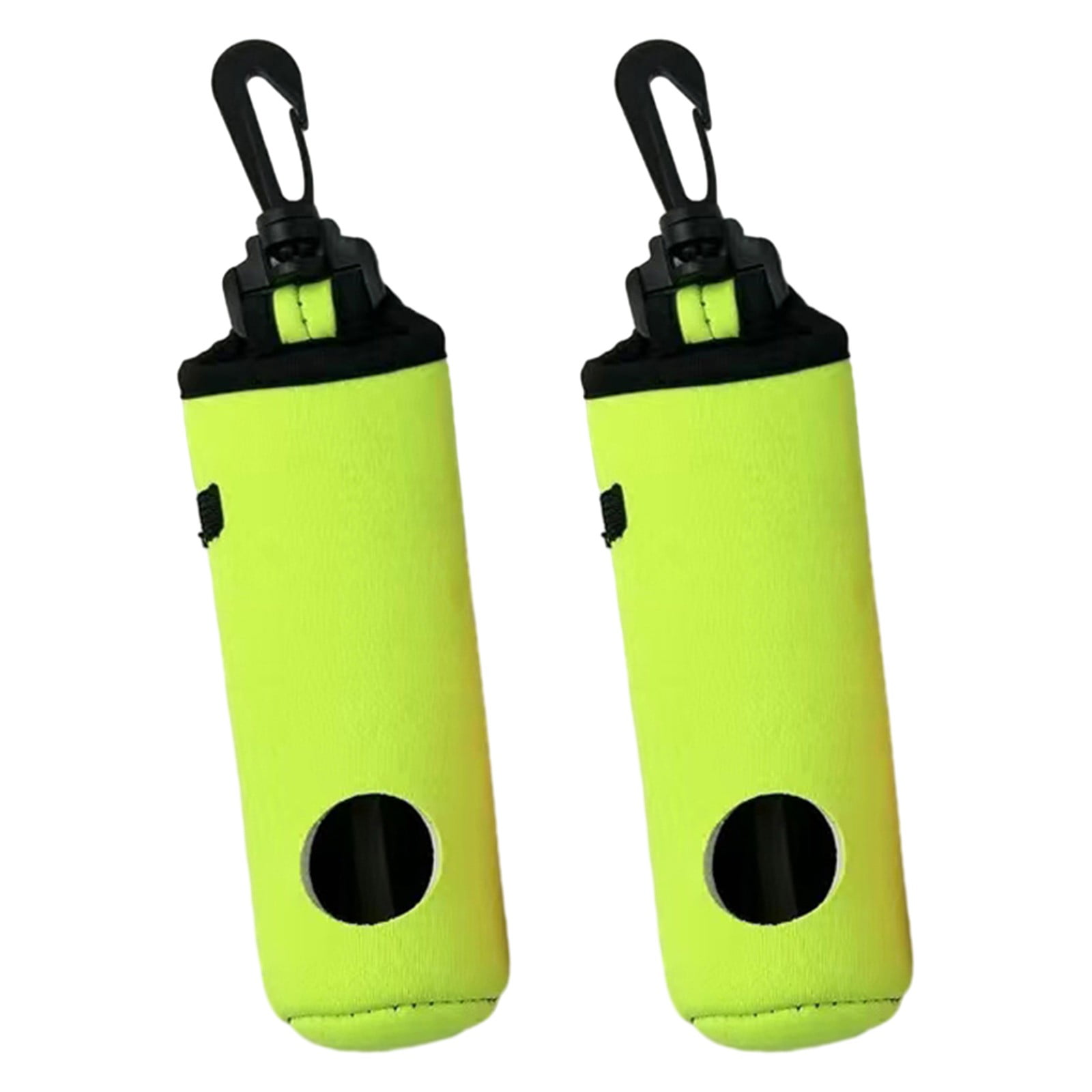 Fule 2PcsGolf Ball Carry BagGolf Ball Tees Holder Carrier for Men