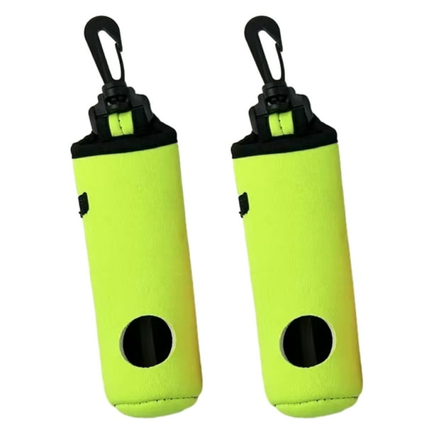 2 Pcs Golf Ball Carry BagGolf Ball Tees Holder Carrier for Men Women