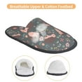 thumbnail image 3 of Balery Hedgehogs and Flowers1 Pantuflas de Casa de Felpa Silenciosas con Diseño Estampado, Zapatillas Cómodas Antideslizantes de Algodón para Interior-Medium, 3 of 8