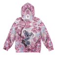 thumbnail image 5 of Pzuqiu Koala Girls Sweaters Personalized Comfortable Hooded Sweatshirt Kids Soft Fleece Long Sleeve Jacket Outfits Versatile Stretchy Casual Clothes for Girls 8-9, 5 of 7
