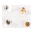 thumbnail image 5 of MasteelfCA 100 Pcs Embrayage Bullet avec Coussinets (Or Argenté), 5 of 5