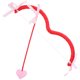 thumbnail image 2 of 1 Juego de disfraces de Cupido con lazo y flecha de Cupido, accesorio para disfraz de San Valentín, suministro para fiesta, 2 of 7