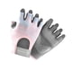 thumbnail image 2 of Guantes deportivos de medio , guantes de Fitness, guantes de verano para bicicleta, guantes de entrenamiento para mancuernas, deportes al , Rosa claro, 2 of 8