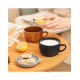 thumbnail image 5 of Tazas Vaso Café Cerámica De Gato De Té Con Tapa Y Cuchara Malubero Café, 5 of 5