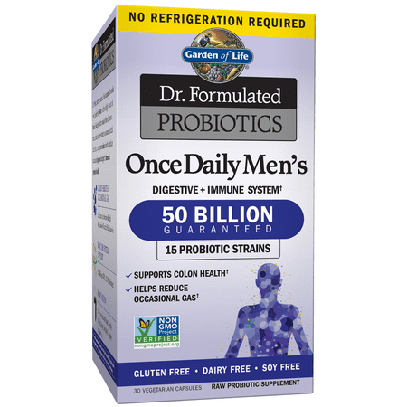 Garden of Life Probiotics Dr. Formulated Probiotics Once Daily Men's 50 Billion Cfu Capsule 30ct