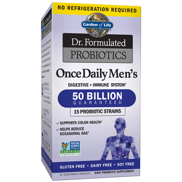 Garden of Life Dr. Formulated Probiotics Once Daily Men's Shelf Stable