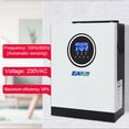 thumbnail image 2 of Riwcyla Multifunctional Solar Inverter Solar Inverters for Home Solar System Pure SineWave MTTP Solar Recharger Controller Battery Recharger Inverter, 2 of 6