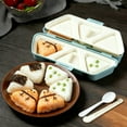 thumbnail image 6 of 6-in-1 Onigiri Mold & Bento Box – Triangular Rice Ball Maker with Storage Container (Portable, Easy to Clean for Home/Office Lunches), 6 of 9