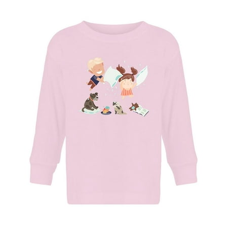 

Kids Playing With Pillows Long Sleeve Toddler -Image by Shutterstock 5 Toddler