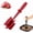 Red, variant on Meat Chopper, Heat Resistant Hamburger Smasher Tool, Ground Beef Masher, Dishwasher Safe, Premium Heat-Resistant Masher for Beef, Chicken and More(Red)