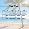 thumbnail image 6 of Diufon Linen Capris for Women Dressy Casual Elastic High Waist Capris Straight Leg Summer Beach Cropped Pants, 6 of 9
