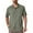 Grey Green, variant on POENTAB Short Sleeve Fishing Shirts for Men Quick Dry Sun Protection UPF 50+ Button Down Shirt Hiking Safari Beach Travel Clothes Beige