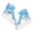 Blue Universe, variant on Waterproof Boys Girls Shoe Covers Not-Slip Rain Shoe Covers Shoe Protectors with Zipper Suitable for Children