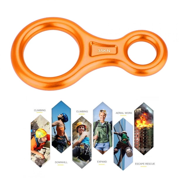 Figure 8 Descendeur De Corde 35KN Figure Escalade Rescue Gear