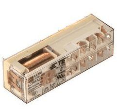 SCHRACK - TE CONNECTIVITY, V23050-A1110-A533 Power Relay, 3PST-NO, 3PST-NC, 110 VDC, 8 A, SR6 Series, Through Hole