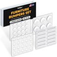 thumbnail image 1 of Vellax Set de 104 topes protectores transparentes de silicona para muebles, 1 of 9