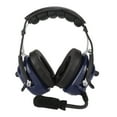 General Aviation Headset, Dual Plug Pilot Headphone, 3.5mm Noise