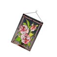 thumbnail image 1 of Decorative Stained Rectangle Window Panel Pendant Wall Decoration, 1 of 8