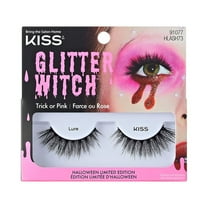 KISS Halloween Limited Edition Glitter Witch False Eyelashes, 1 Pair - Lure