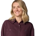 thumbnail image 5 of Columbia Women's Silver Ridge Utility Long Sleeve Shirt, Moonvista, 2X Plus, 5 of 6