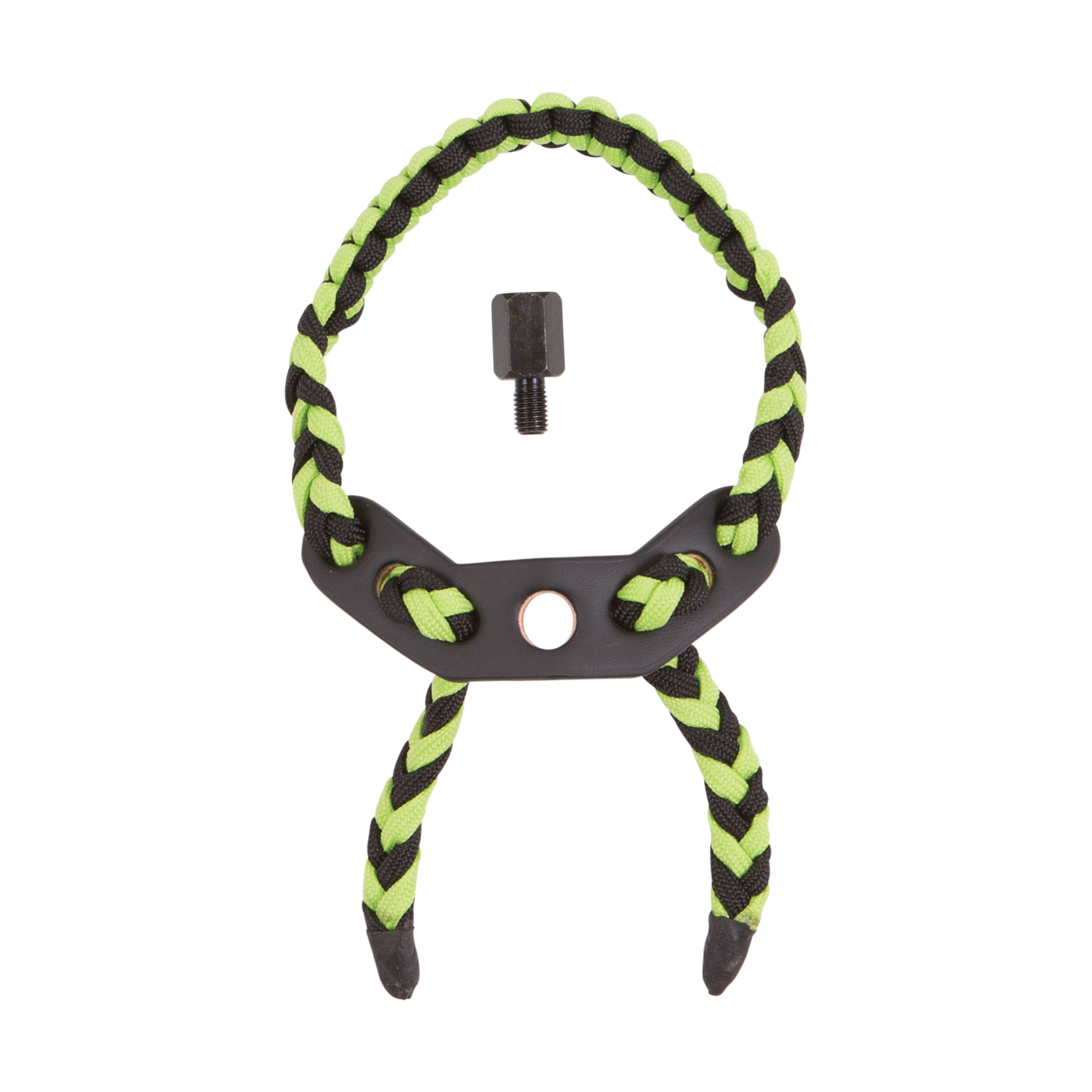 Allen Company Archery Compound Bow Open Grip Paracord Bow Wrist Sling, Green/Black Walmart