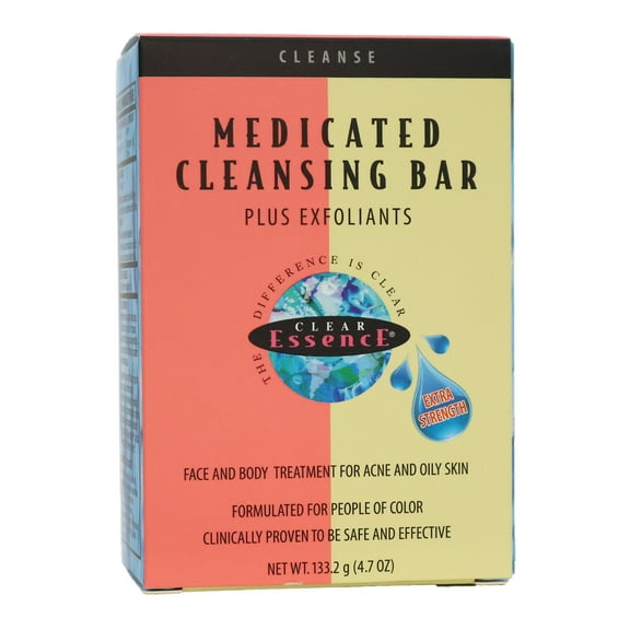 Clear Essence Medicated Cleansing Bar Plus Exfoliants, 4.7 Oz., Pack of 6
