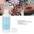 thumbnail image 4 of Efectos Maquillaje De Halloween Látex Vulcanizado Arrugas Cicatriz Herida Efectos Especiales Látex Herramienta Cosmética Color Primario 50 ML, 4 of 7