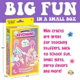 thumbnail image 4 of Creativity for Kids Backpack Keychains Mini Kit | Great Summer Crafts | Make 2 Trendy DIY Keychains with Beads and Charms (Ages 6+), 4 of 5