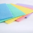 thumbnail image 2 of Reusable Cleaning Cellulose Sponge Cloths Absorbent Wipes Clean Kitchen Car Dish Eco-Friendly Dishcloth Hand Towel Auto - 1pack (5pcs), 2 of 5