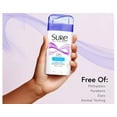 thumbnail image 5 of (2 pack) Sure Original Solid Antiperspirant & Deodorant, 48HR Protection, Regular Scent, 2.7 OZ, 5 of 6