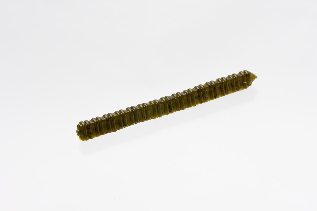 Zoom Centipede Green Pumpkin 4'', 20Pk, Soft Baits - Walmart.com