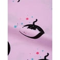 thumbnail image 2 of ATAIKU Big Girls Long Sleeve Pajamas 2 Piece Moon Cat Pjs Set Kids Cotton Sleepwear 7 Years, 2 of 10