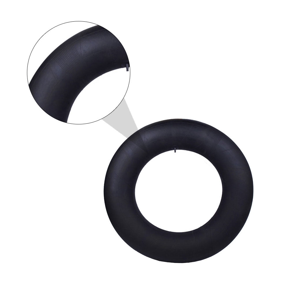 FOMIYES Inflatable Black Snow Inner Tube Thickened Durable Outdoor Sledding Float with Fast Inflation Valve