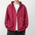 thumbnail image 3 of Men's and Large Men's Fleece Full Zip Hooded Jacket, 3xl, 3 of 5