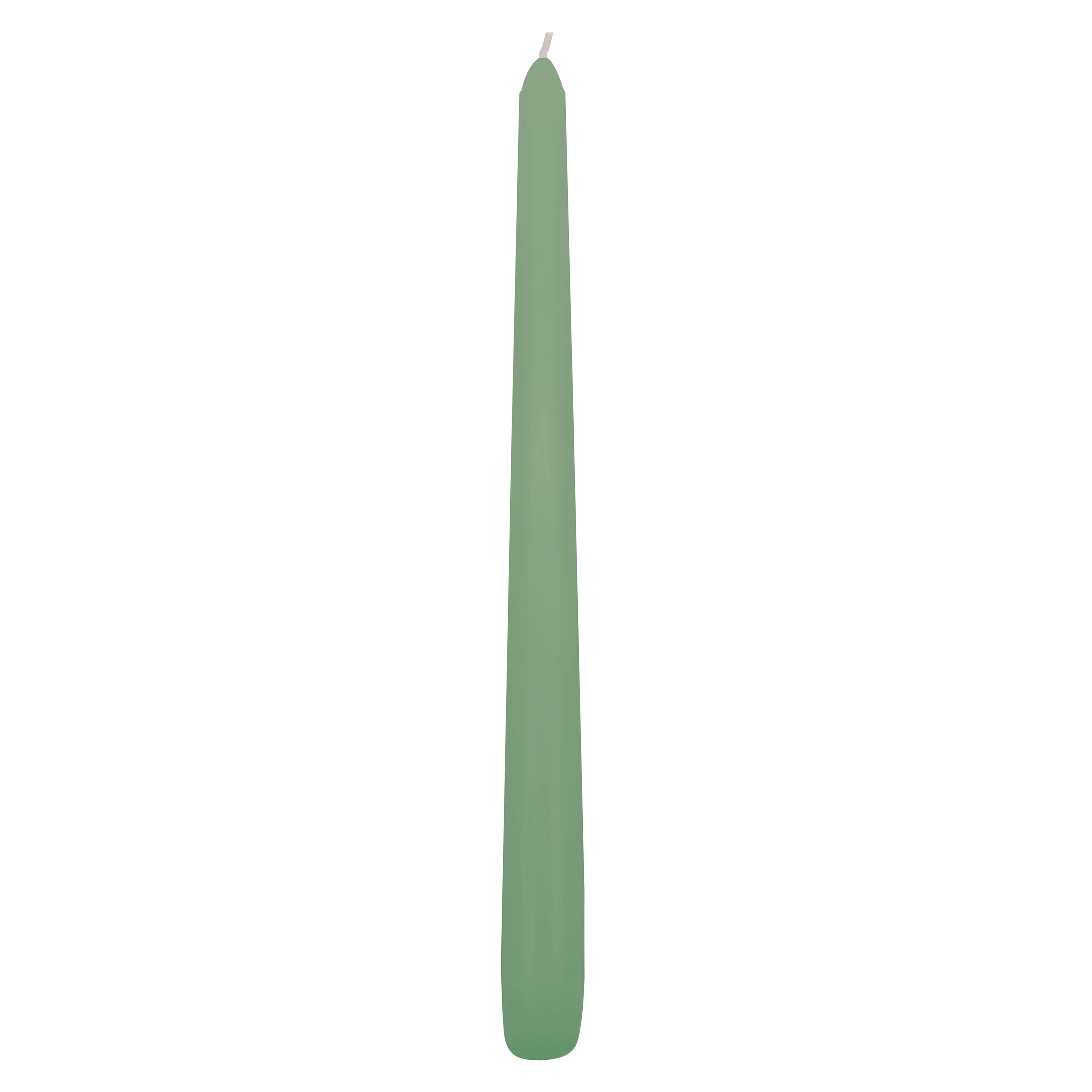 MICHAELS Bulk 48 Pack 10" Sage Green Taper Candle by Ashland