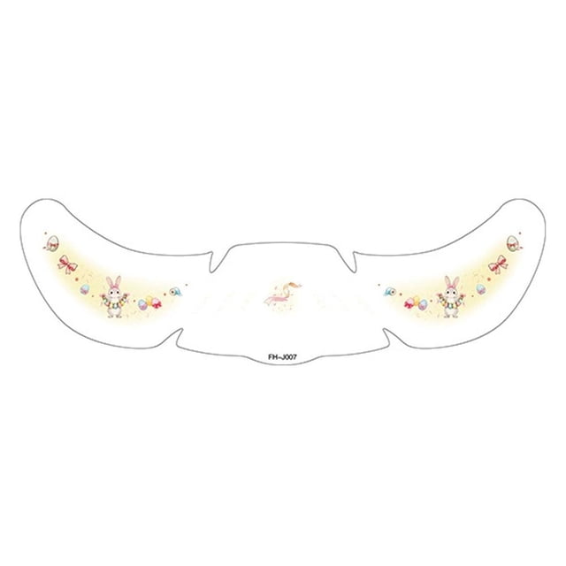 Waterproof Easter Temporary Tattoo Stickers for Kids, Assorted Holiday Face & Body Decals for Party Favors & Decorations, Easy Apply & Remove