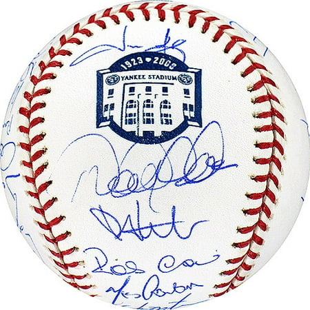 New York Yankees Team-Signed 2008 Yankee Stadium Commemorative Baseball